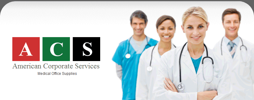 Medical office supplies, medical forms, and medical products.